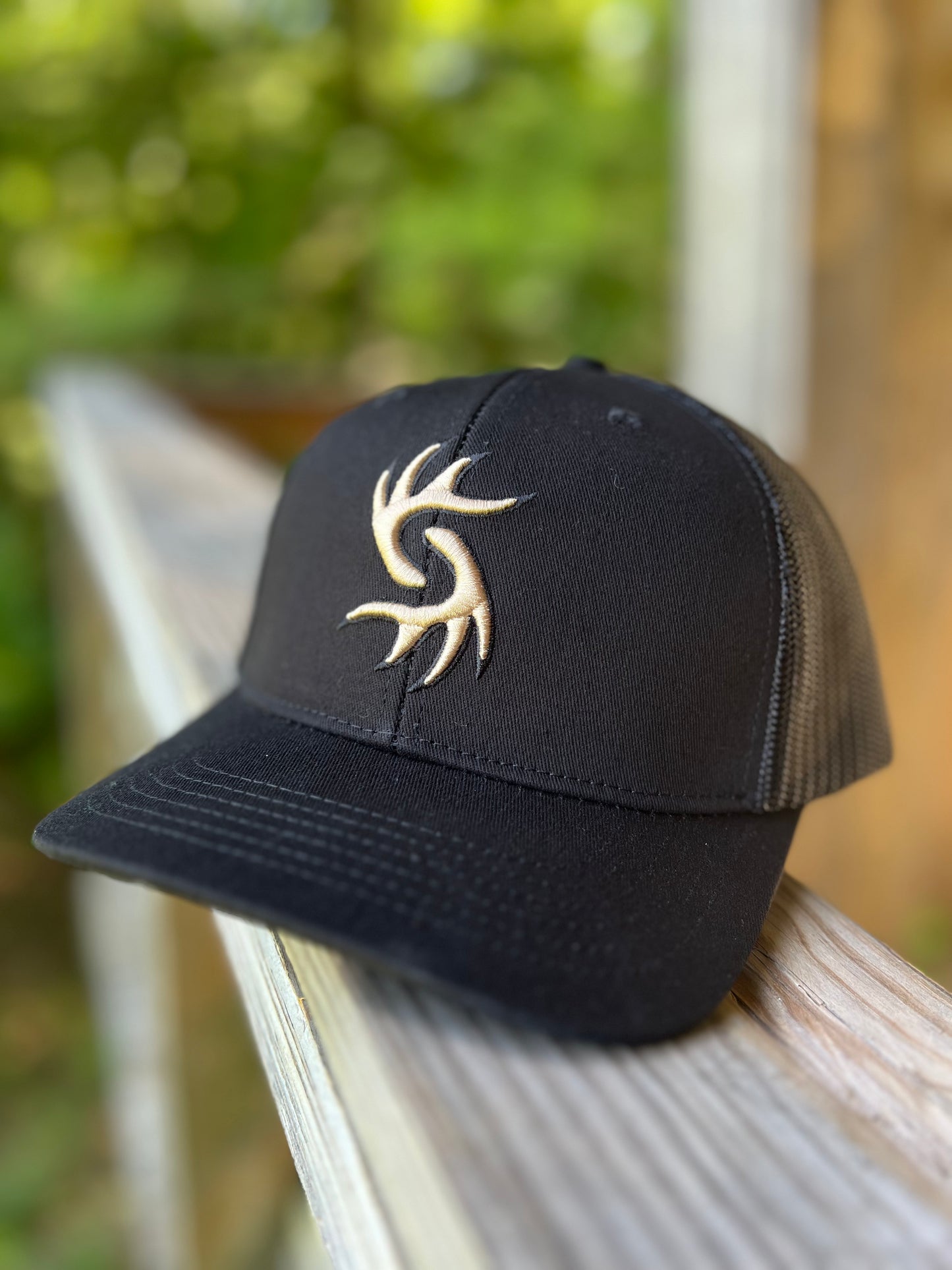 Black Antler Trucker Hat