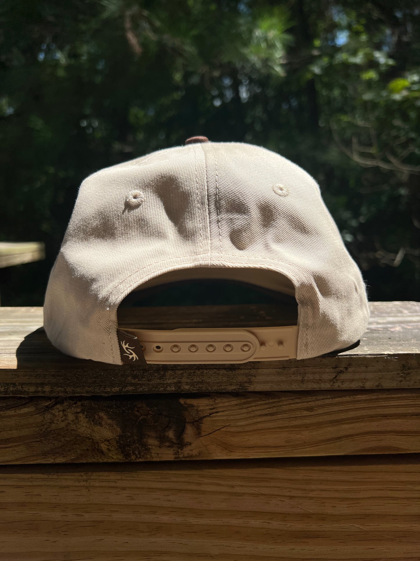 Sticks Cream/Dark Brown Deer Hat
